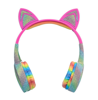 Kiddy Ears Rainbow Bluetooth Headphones