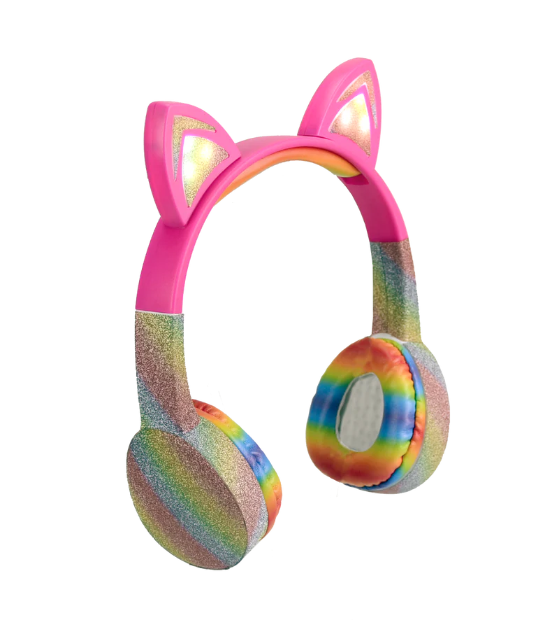 Kiddy Ears Rainbow Bluetooth Headphones