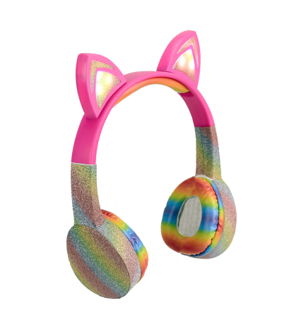 Kiddy Ears Rainbow Bluetooth Headphones