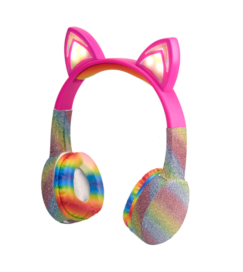 Kiddy Ears Rainbow Bluetooth Headphones