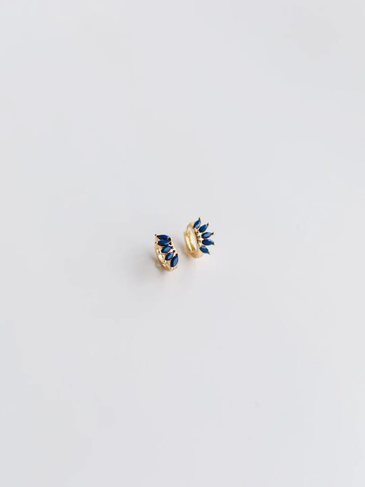 Raymond Earrings | Navy