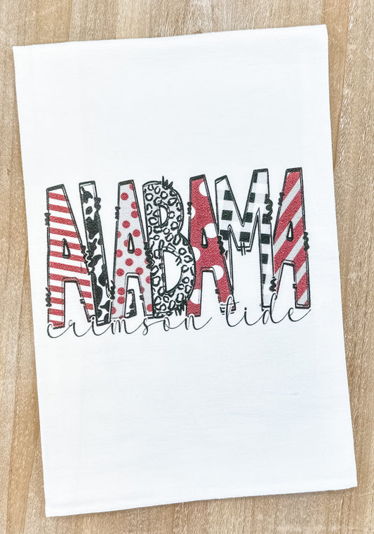 Alabama | Game Day Tea Towel