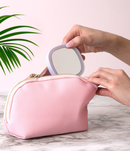 Lemon Lavender Mini LED Makeup Mirror