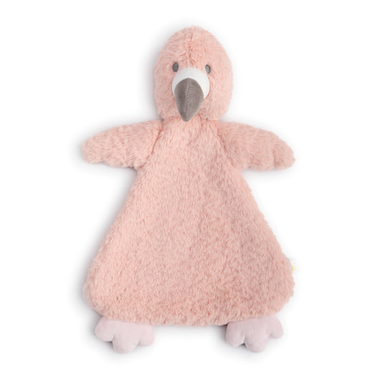 Finley Flamingo | Rattle Blankie