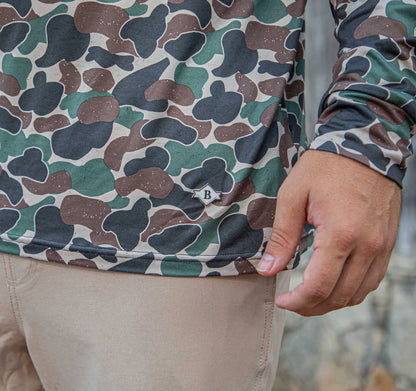 Performance Hoodie | Throwback Camo