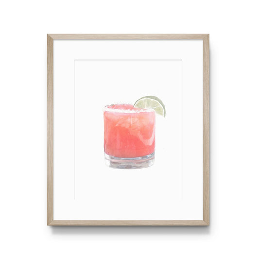 Strawberry Margarita Print