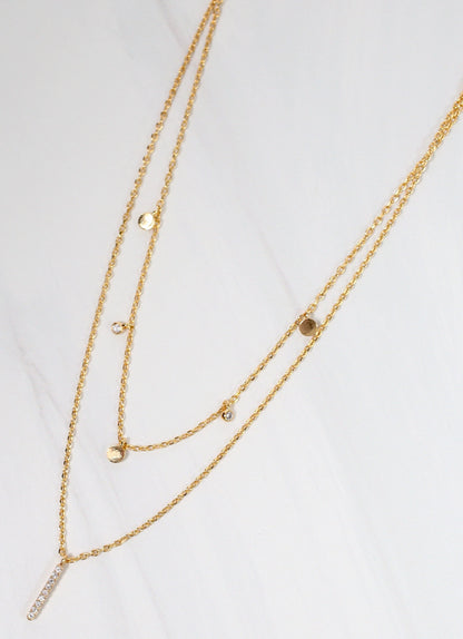 Simple Layered Necklace