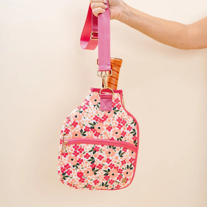 Pickleball Paddle Case | Lively Flora Pink