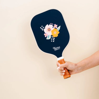 Pickleball Paddle | Bright + Bloomy Navy