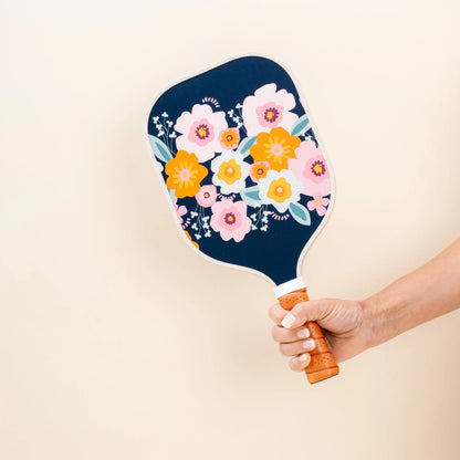 Pickleball Paddle | Bright + Bloomy Navy