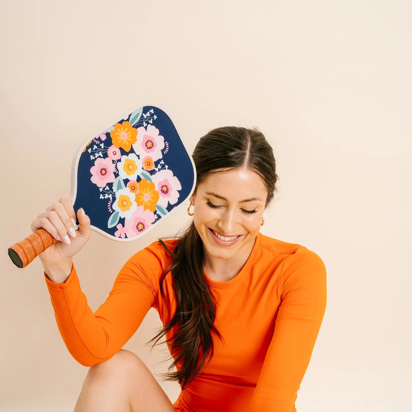 Pickleball Paddle | Bright + Bloomy Navy