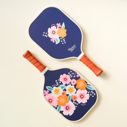 Pickleball Paddle | Bright + Bloomy Navy