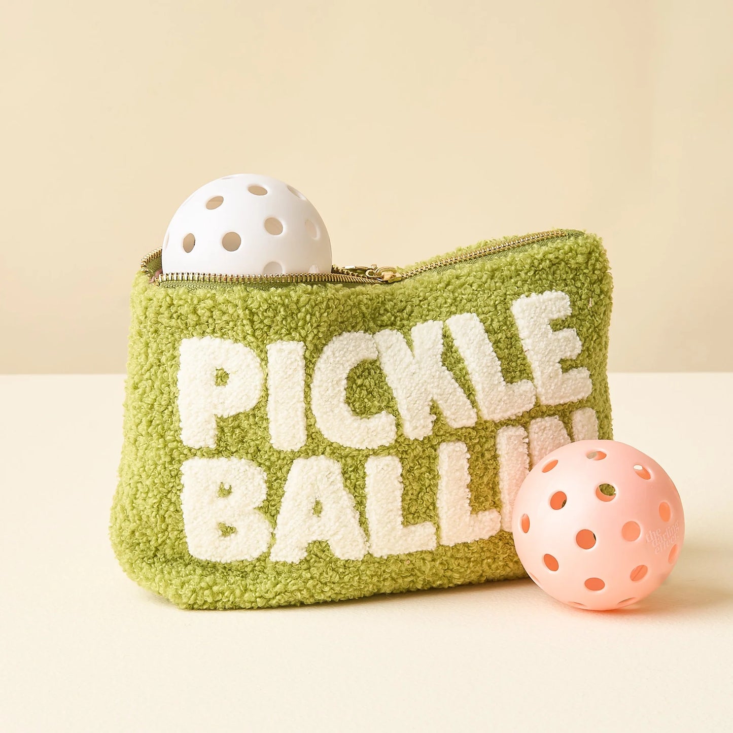 Pickleballin' Teddy Pouch