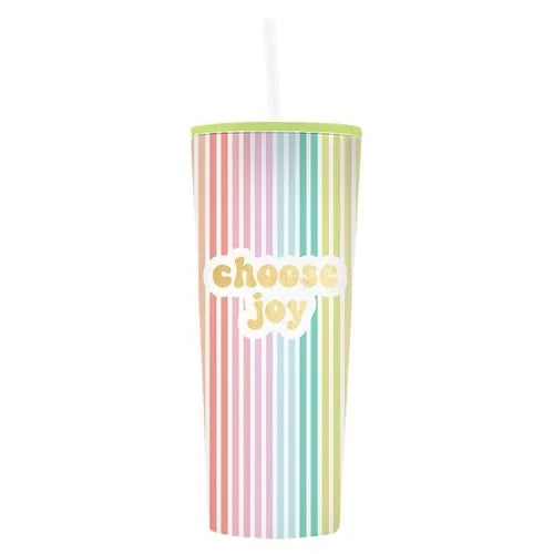 Straw Tumbler | Choose Joy