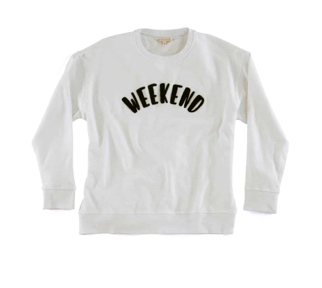 Weekend Sweatshirt | White