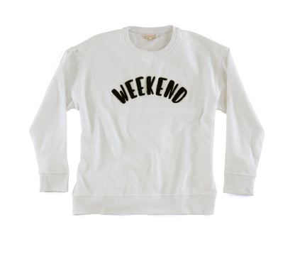 Weekend Sweatshirt | White