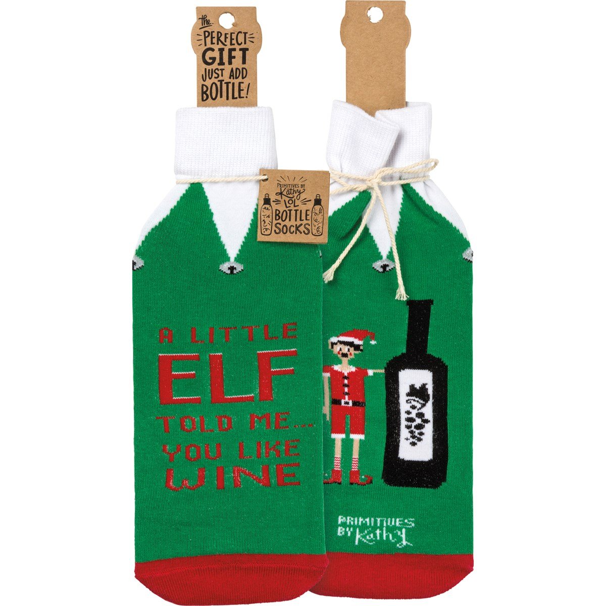 Holiday Bottle Socks