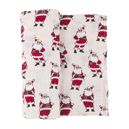 Pink Vintage Santa Swaddle