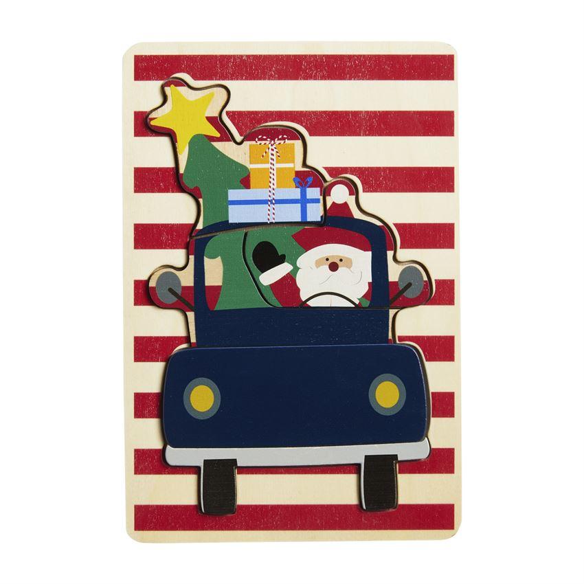 Car + Santa Puzzle