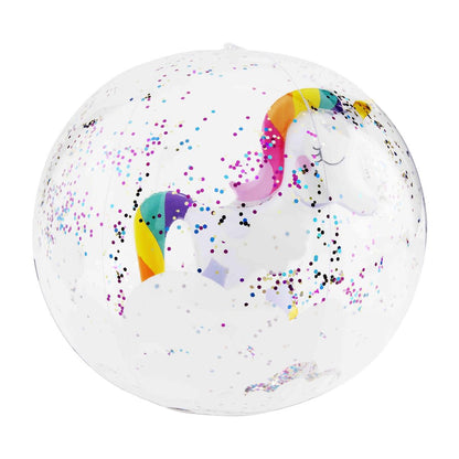 Glitter Character Beach Balls