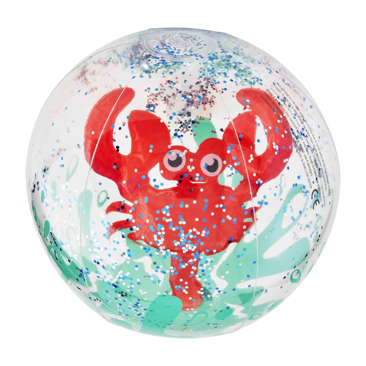 Glitter Character Beach Balls