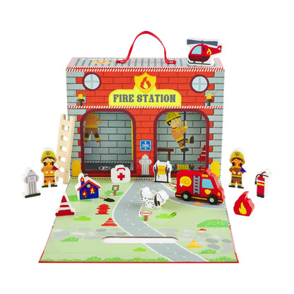 Fire Station Play Box Set