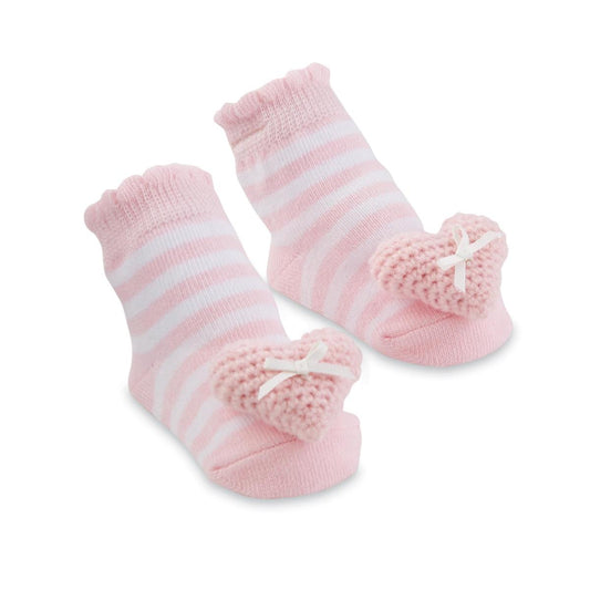 Heart Rattle Toe Socks