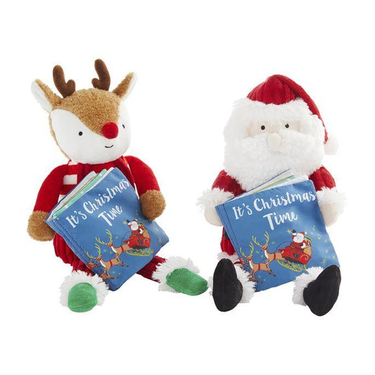 Holiday Plush with Book