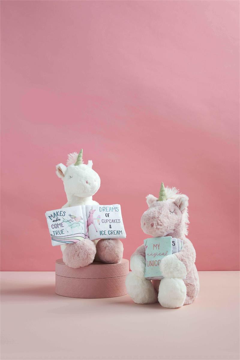 Unicorn Book Plush