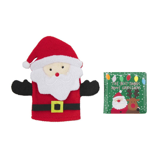 Santa Bath & Book Set