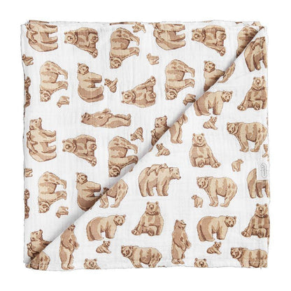 Bear Muslin Swaddle