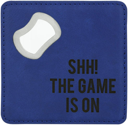 The Game- Bottle Opener Coaster