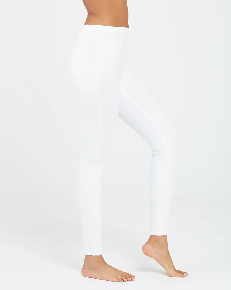 Spanx White Denim Jeanish Leggings