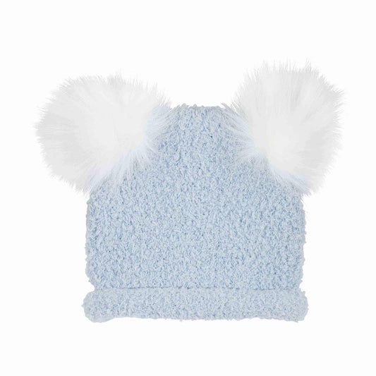 Fur Pom Chenille Hat