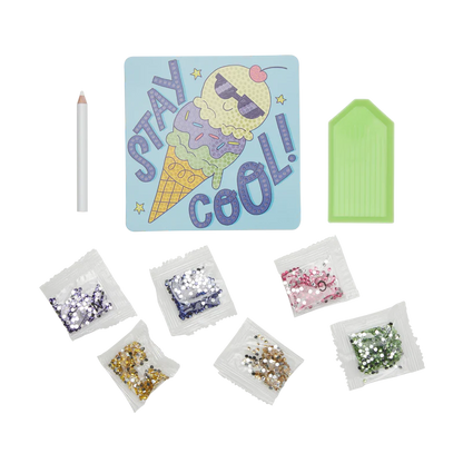 Razzle Dazzle DIY Gem Art Kit | Cool Cream