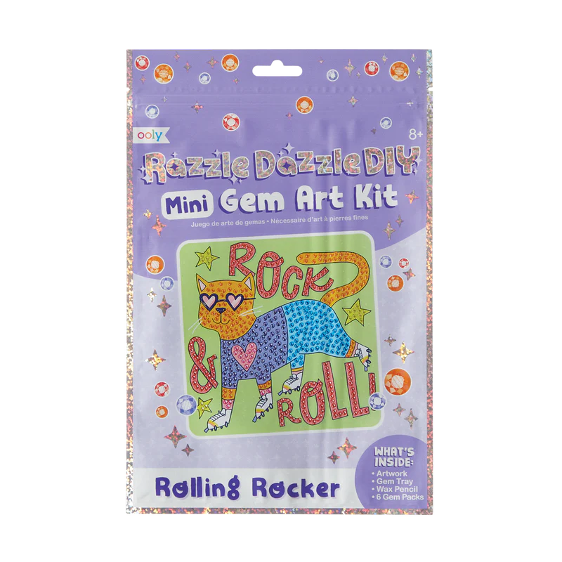 Razzle Dazzle DIY Gem Art Kit | Rolling Rocker