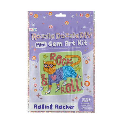 Razzle Dazzle DIY Gem Art Kit | Rolling Rocker