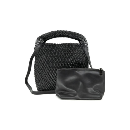 BC Woven Mini Hobo Bag