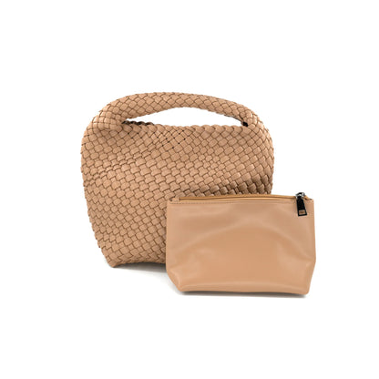 BC Woven Mini Hobo Bag