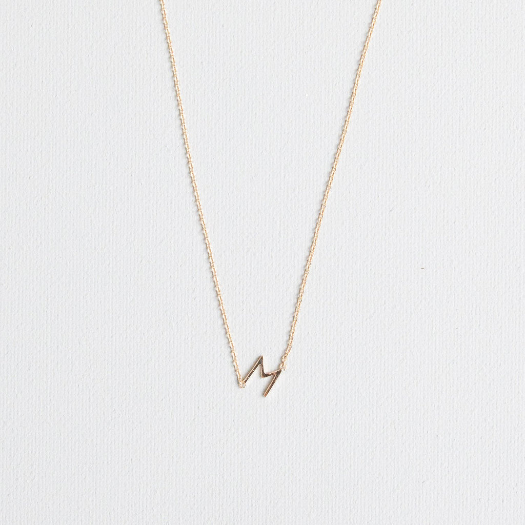 lv initials necklace