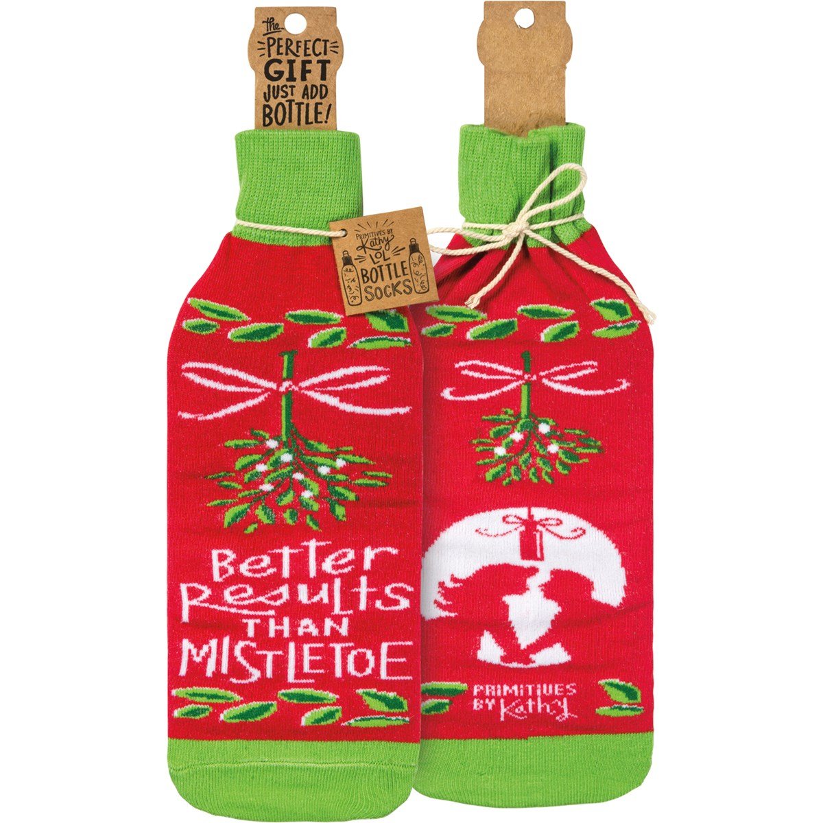 Holiday Bottle Socks