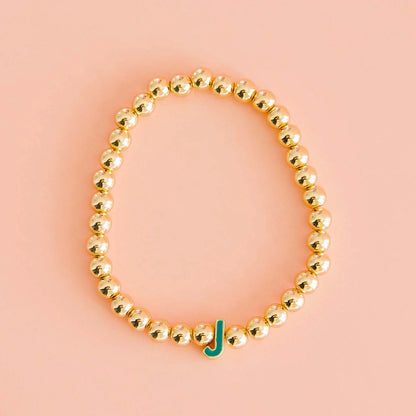 Monica Initial Bracelet