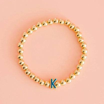 Monica Initial Bracelet