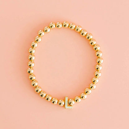 Monica Initial Bracelet