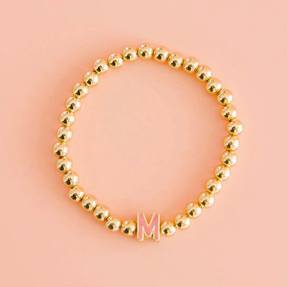 Monica Initial Bracelet