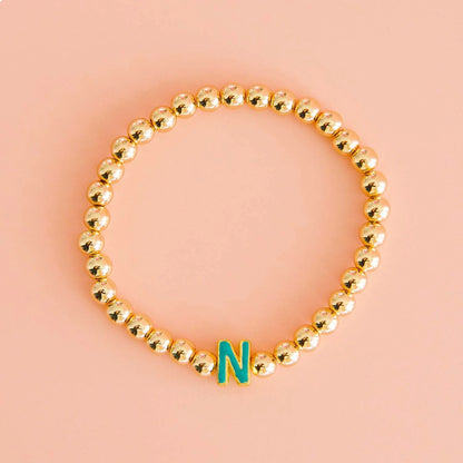 Monica Initial Bracelet