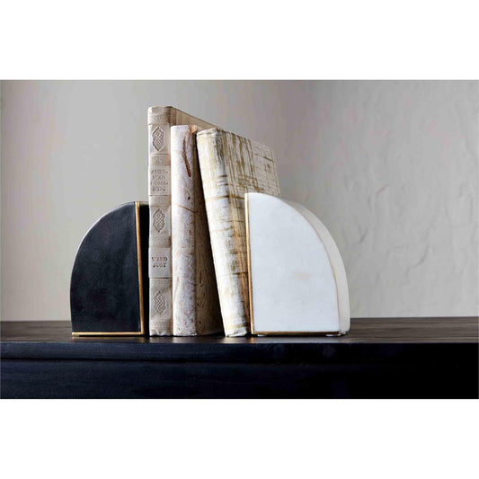 Marble Bookends