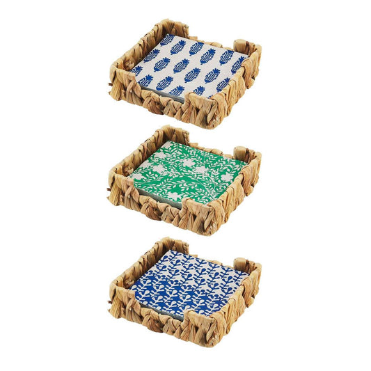 Indigo Napkin Basket Sets