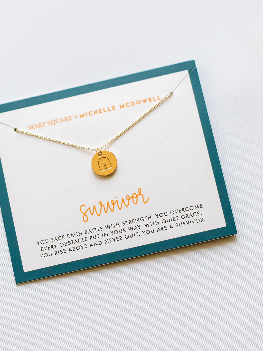 Survivor Inspirational Necklace