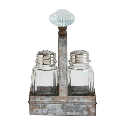 Door Knob Salt & Pepper Caddy Set